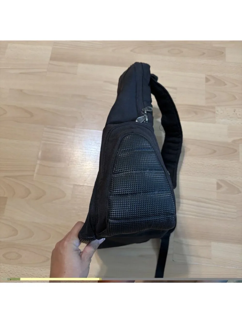 No Fear Commuter Motorcycle Black Backpack  Shield